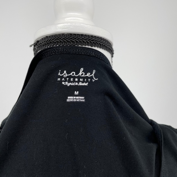 Isabel Maternity Elbow Sleeve Deep V-Neck Top B115, A107, A108 - Picture 9 of 10